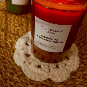 Handmade cup coasters